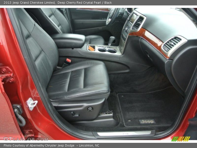 Deep Cherry Red Crystal Pearl / Black 2013 Jeep Grand Cherokee Limited