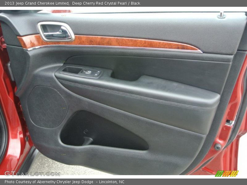 Deep Cherry Red Crystal Pearl / Black 2013 Jeep Grand Cherokee Limited
