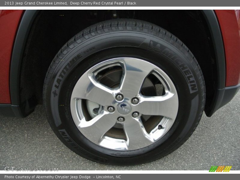 Deep Cherry Red Crystal Pearl / Black 2013 Jeep Grand Cherokee Limited