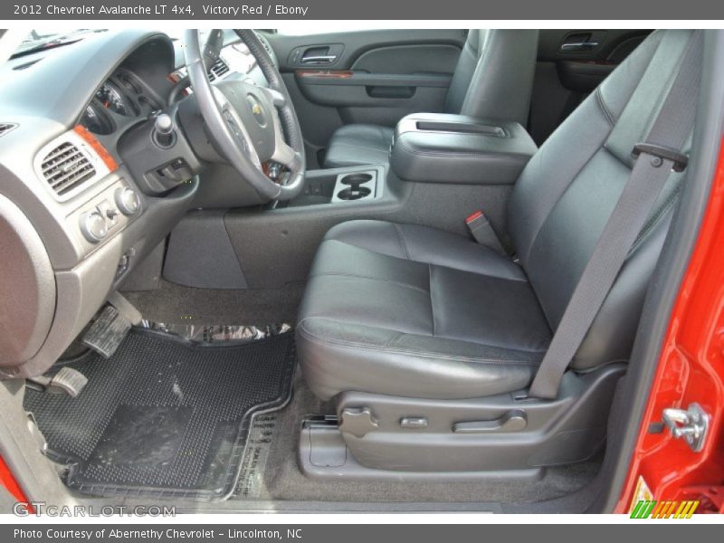 Victory Red / Ebony 2012 Chevrolet Avalanche LT 4x4