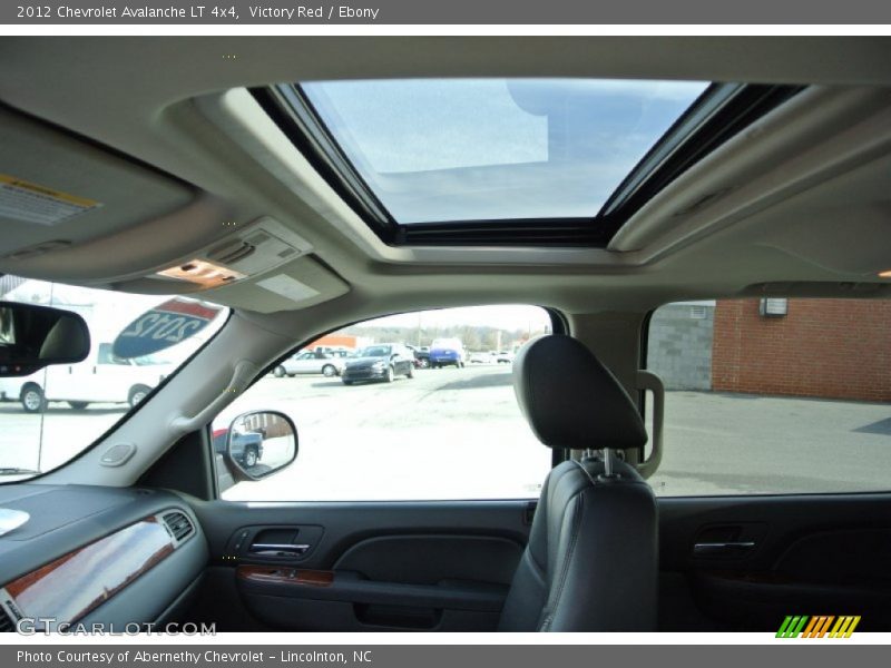 Victory Red / Ebony 2012 Chevrolet Avalanche LT 4x4