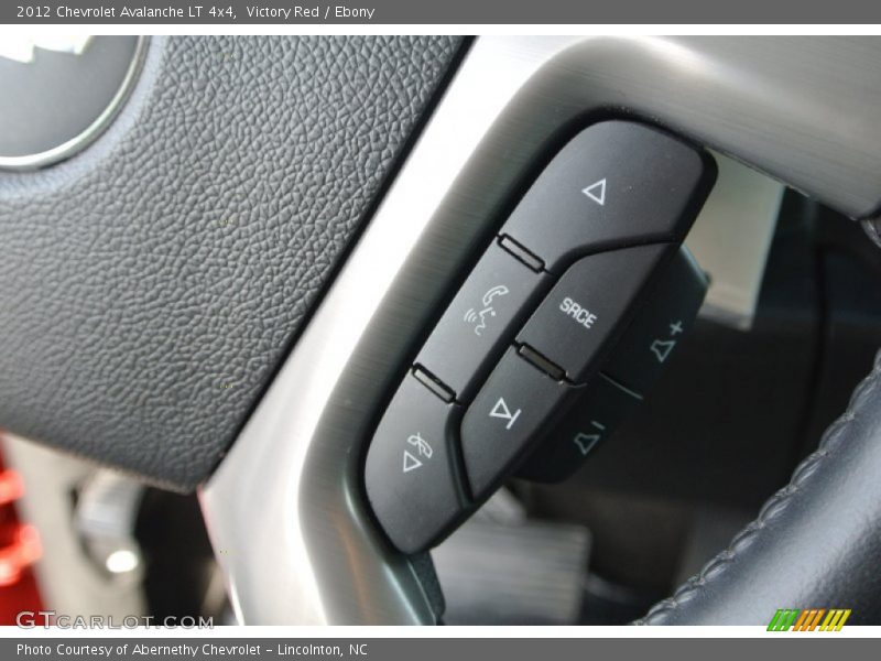 Victory Red / Ebony 2012 Chevrolet Avalanche LT 4x4