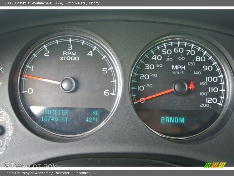 Victory Red / Ebony 2012 Chevrolet Avalanche LT 4x4