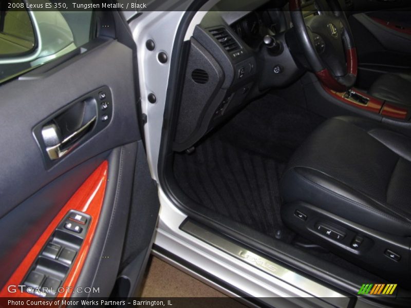 Tungsten Metallic / Black 2008 Lexus ES 350