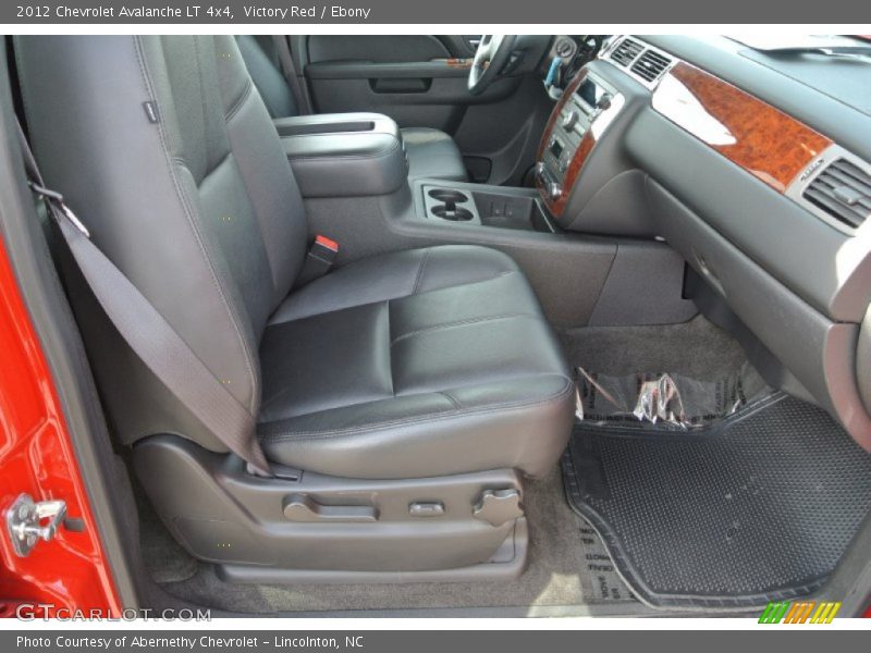 Victory Red / Ebony 2012 Chevrolet Avalanche LT 4x4