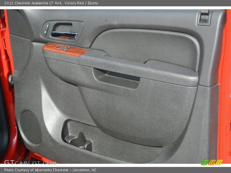 Victory Red / Ebony 2012 Chevrolet Avalanche LT 4x4