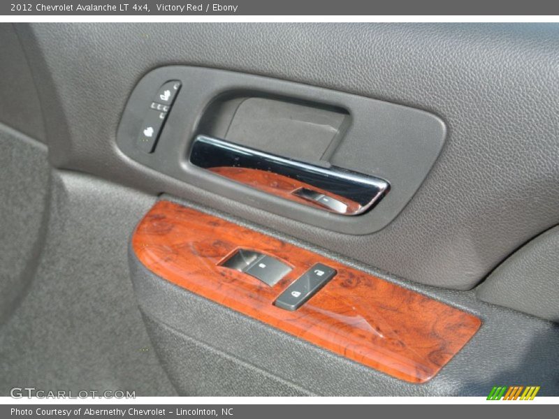 Victory Red / Ebony 2012 Chevrolet Avalanche LT 4x4