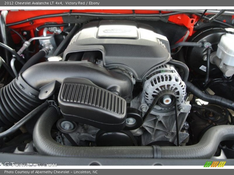 Victory Red / Ebony 2012 Chevrolet Avalanche LT 4x4