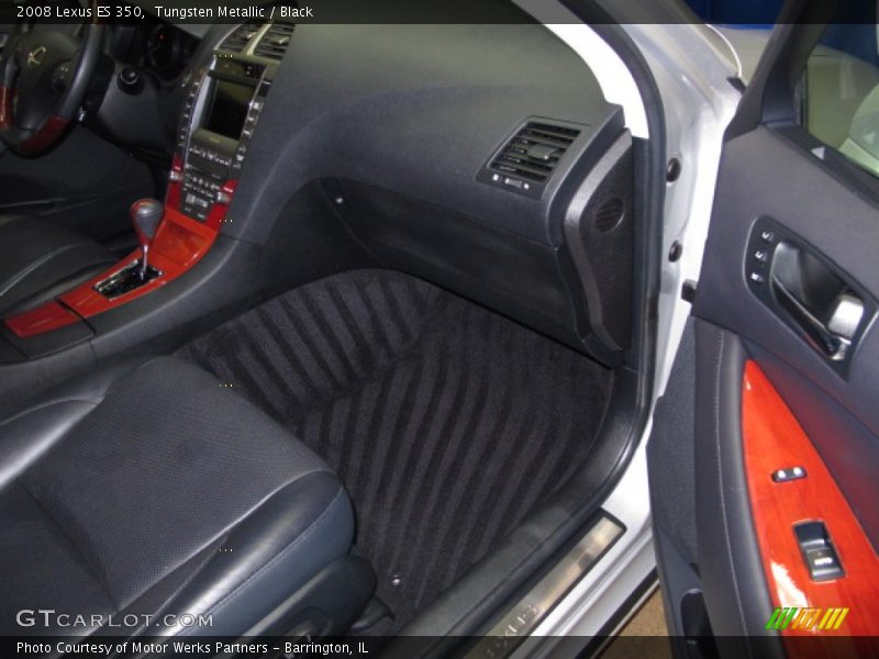 Tungsten Metallic / Black 2008 Lexus ES 350