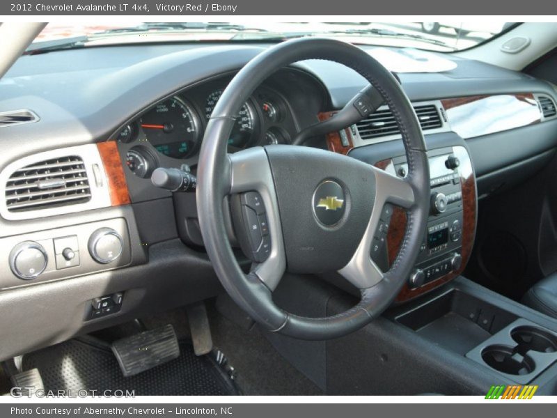 Victory Red / Ebony 2012 Chevrolet Avalanche LT 4x4