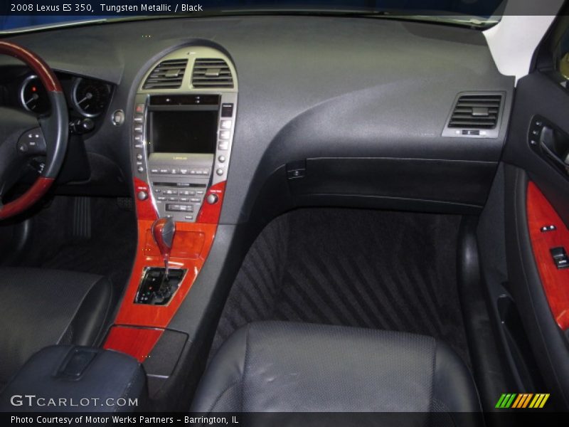Tungsten Metallic / Black 2008 Lexus ES 350