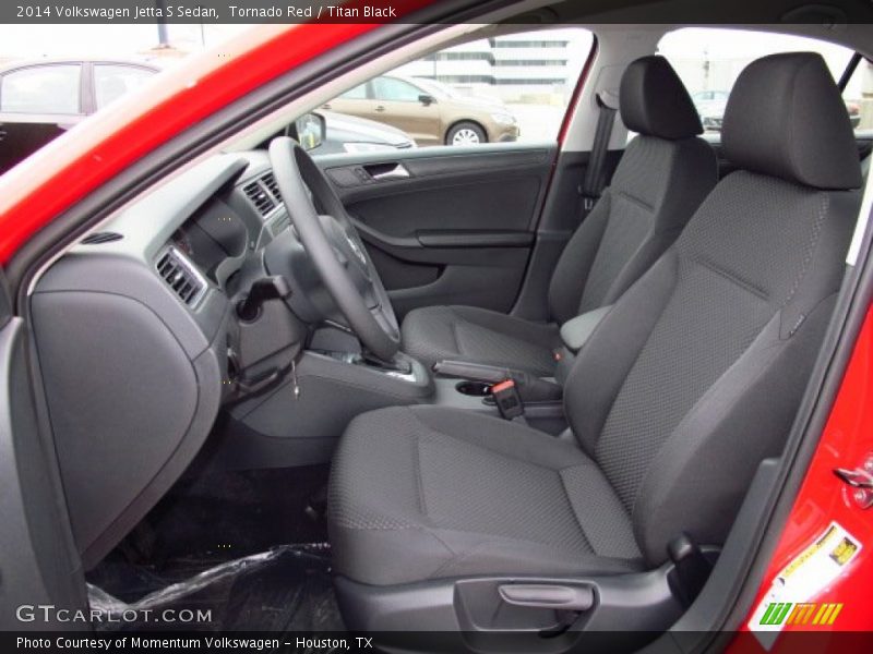 Tornado Red / Titan Black 2014 Volkswagen Jetta S Sedan