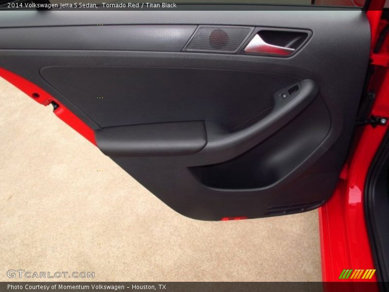 Tornado Red / Titan Black 2014 Volkswagen Jetta S Sedan