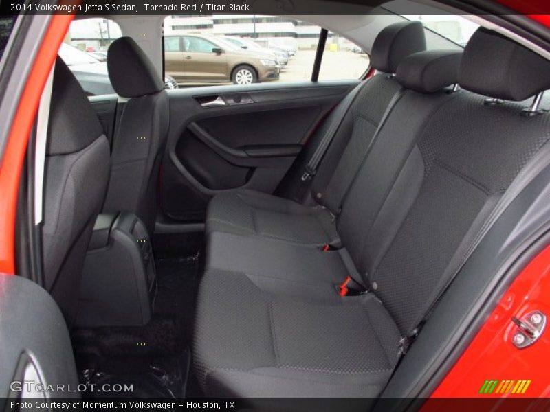 Tornado Red / Titan Black 2014 Volkswagen Jetta S Sedan