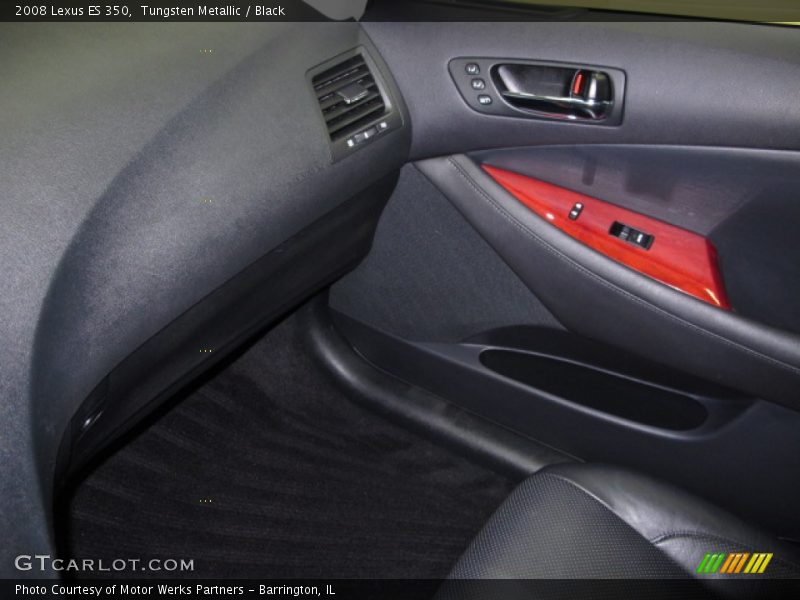 Tungsten Metallic / Black 2008 Lexus ES 350