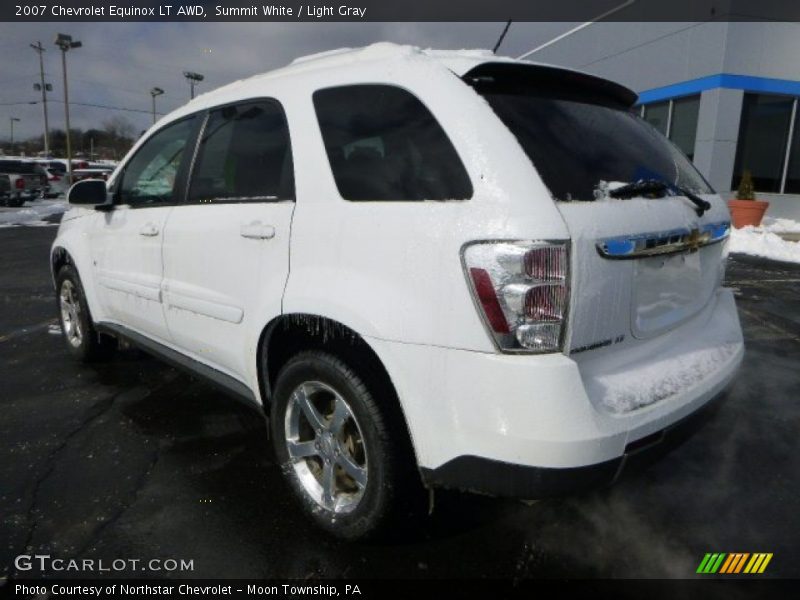 Summit White / Light Gray 2007 Chevrolet Equinox LT AWD