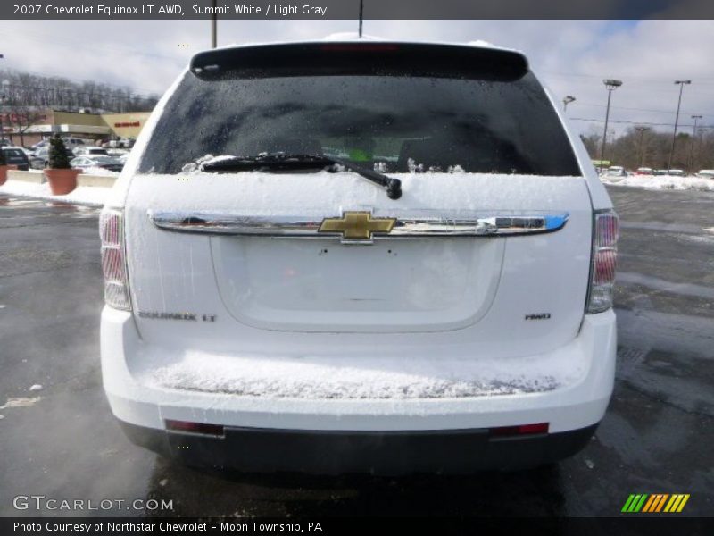 Summit White / Light Gray 2007 Chevrolet Equinox LT AWD