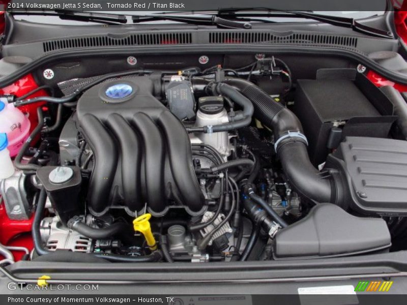 Tornado Red / Titan Black 2014 Volkswagen Jetta S Sedan