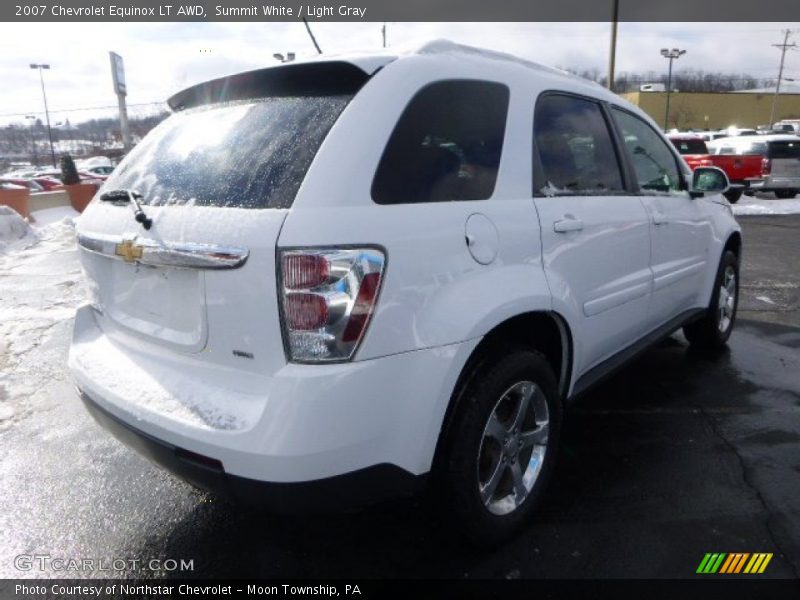 Summit White / Light Gray 2007 Chevrolet Equinox LT AWD