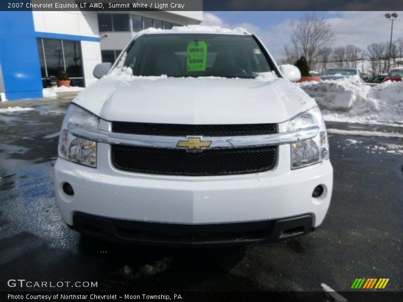 Summit White / Light Gray 2007 Chevrolet Equinox LT AWD