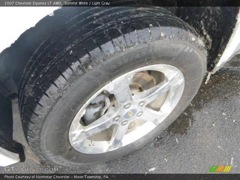 Summit White / Light Gray 2007 Chevrolet Equinox LT AWD