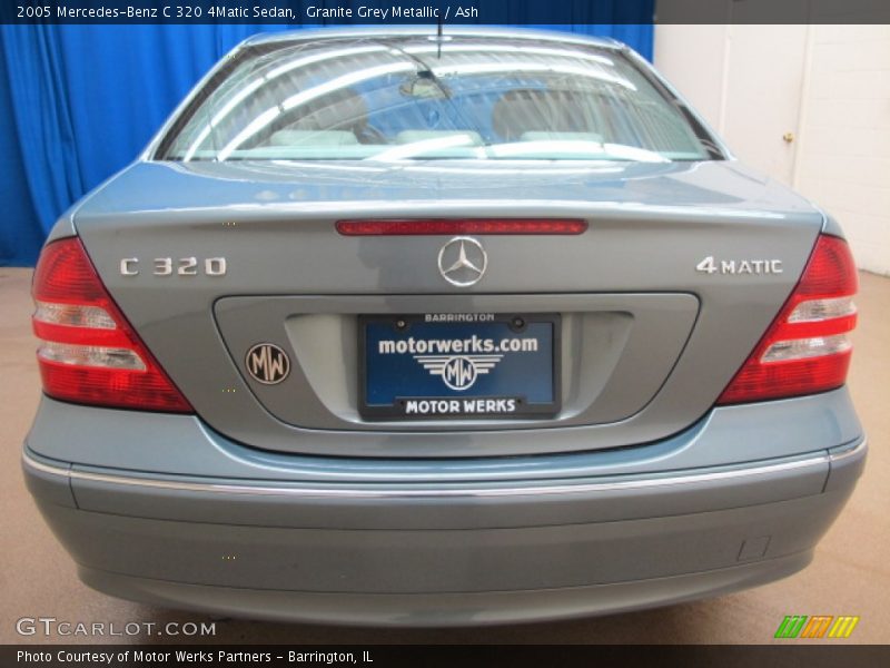 Granite Grey Metallic / Ash 2005 Mercedes-Benz C 320 4Matic Sedan