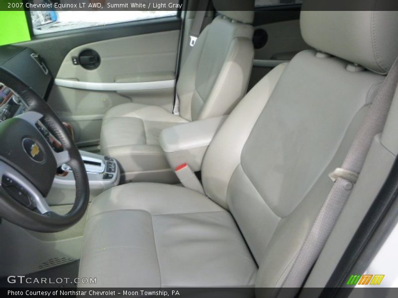 Summit White / Light Gray 2007 Chevrolet Equinox LT AWD