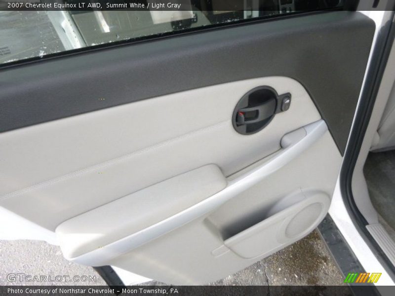 Summit White / Light Gray 2007 Chevrolet Equinox LT AWD