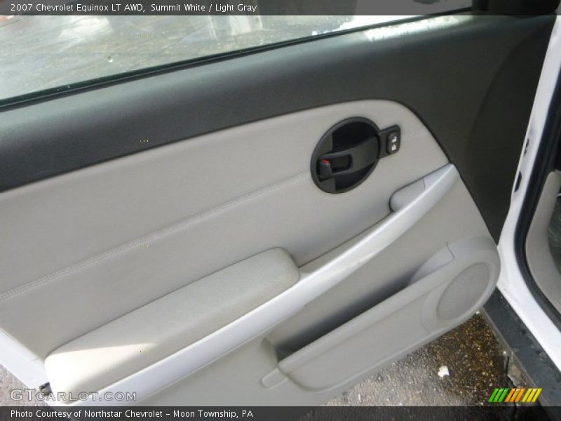 Summit White / Light Gray 2007 Chevrolet Equinox LT AWD