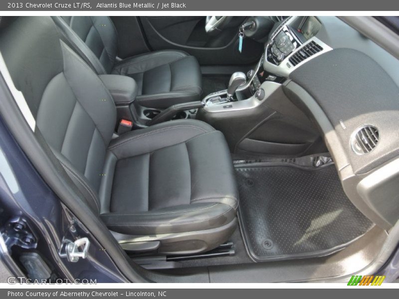 Atlantis Blue Metallic / Jet Black 2013 Chevrolet Cruze LT/RS