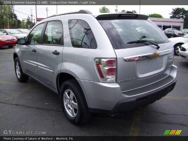 Galaxy Silver Metallic / Light Gray 2006 Chevrolet Equinox LS AWD