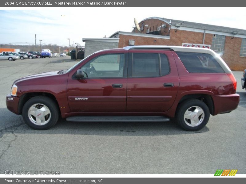Monterey Maroon Metallic / Dark Pewter 2004 GMC Envoy XUV SLE