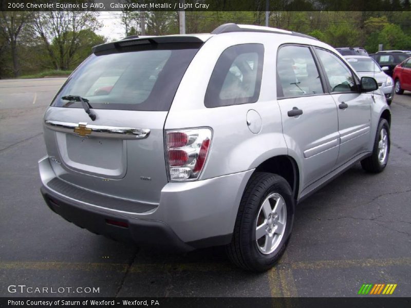 Galaxy Silver Metallic / Light Gray 2006 Chevrolet Equinox LS AWD