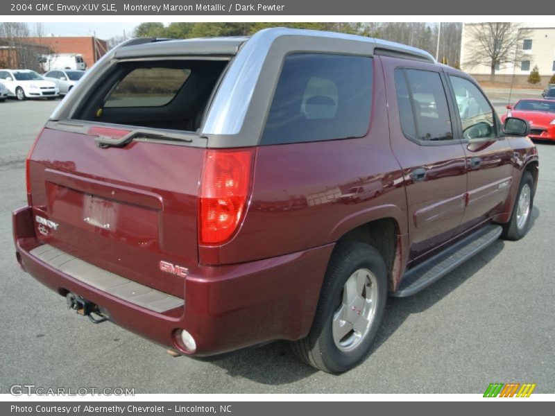 Monterey Maroon Metallic / Dark Pewter 2004 GMC Envoy XUV SLE
