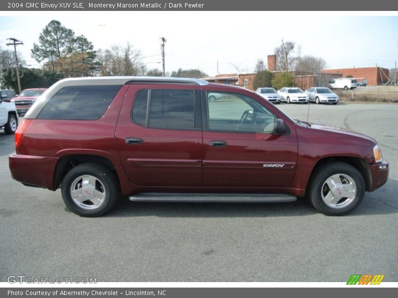 Monterey Maroon Metallic / Dark Pewter 2004 GMC Envoy XUV SLE