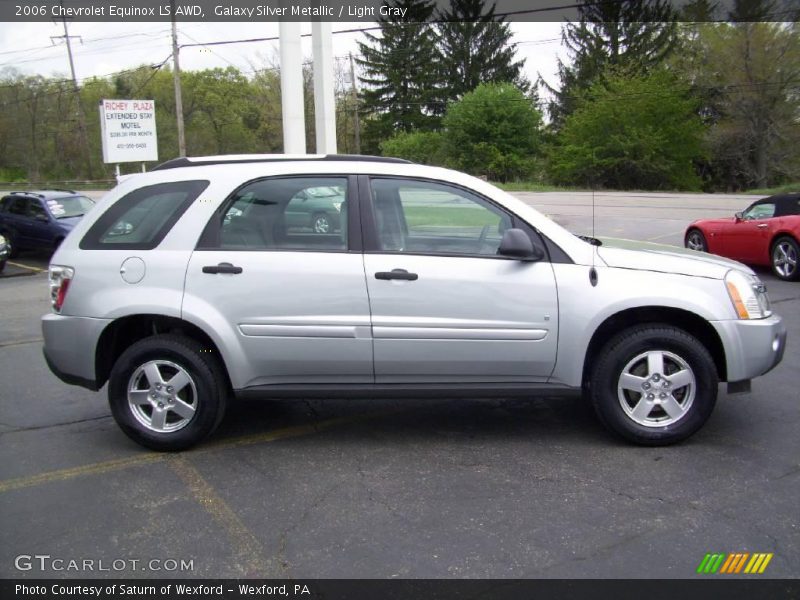 Galaxy Silver Metallic / Light Gray 2006 Chevrolet Equinox LS AWD