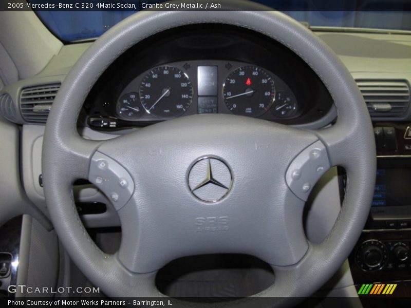Granite Grey Metallic / Ash 2005 Mercedes-Benz C 320 4Matic Sedan