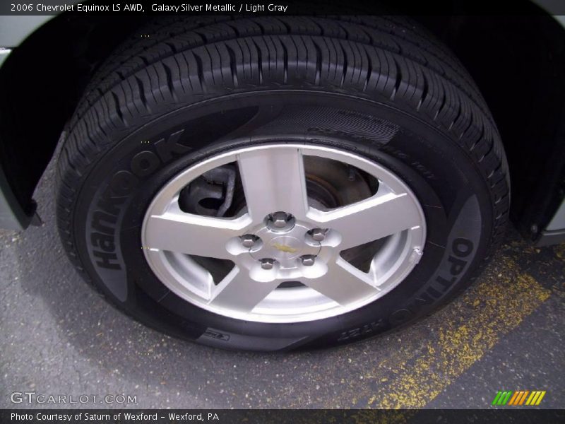 Galaxy Silver Metallic / Light Gray 2006 Chevrolet Equinox LS AWD