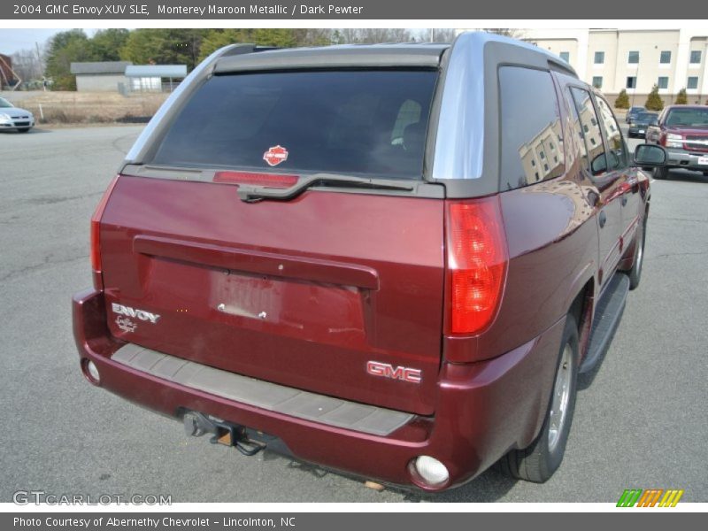Monterey Maroon Metallic / Dark Pewter 2004 GMC Envoy XUV SLE
