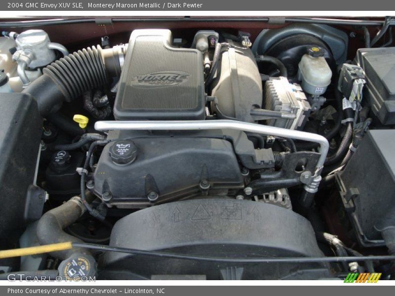 Monterey Maroon Metallic / Dark Pewter 2004 GMC Envoy XUV SLE