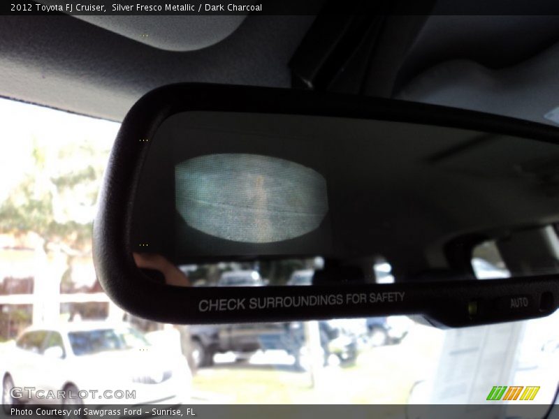 Silver Fresco Metallic / Dark Charcoal 2012 Toyota FJ Cruiser