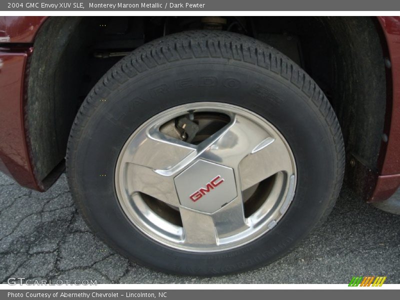 Monterey Maroon Metallic / Dark Pewter 2004 GMC Envoy XUV SLE