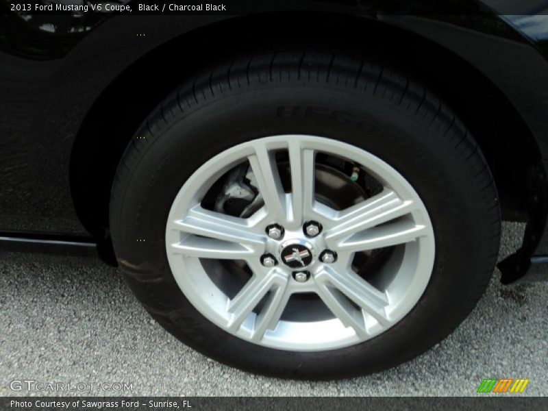 Black / Charcoal Black 2013 Ford Mustang V6 Coupe
