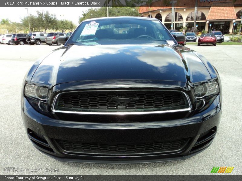 Black / Charcoal Black 2013 Ford Mustang V6 Coupe