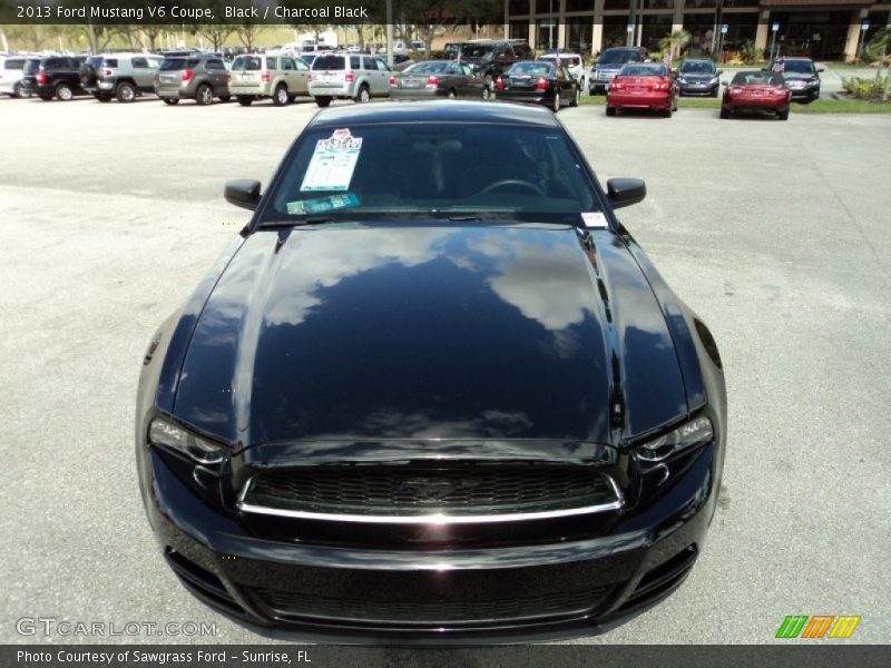 Black / Charcoal Black 2013 Ford Mustang V6 Coupe