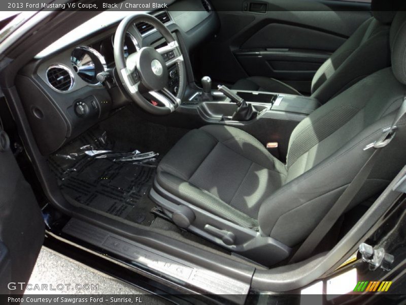 Black / Charcoal Black 2013 Ford Mustang V6 Coupe