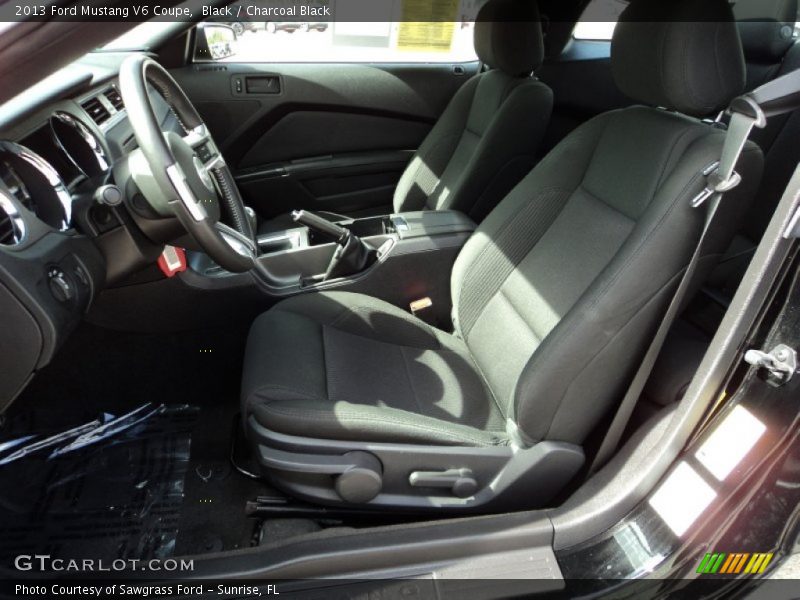 Black / Charcoal Black 2013 Ford Mustang V6 Coupe