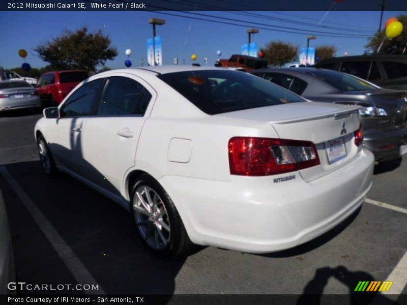 White Pearl / Black 2012 Mitsubishi Galant SE