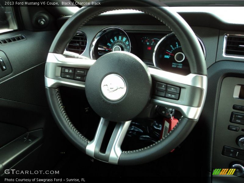  2013 Mustang V6 Coupe Steering Wheel