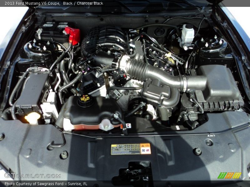  2013 Mustang V6 Coupe Engine - 3.7 Liter DOHC 24-Valve Ti-VCT V6